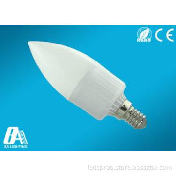 High Brightness PC Mask E14 3 w LED Candle Bulbs 110V 220V